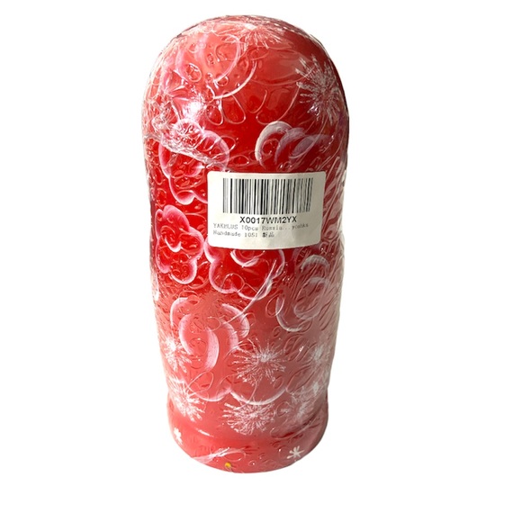 Russian Stackable Dolls Handmade 10 Pieces Made of Wood Selling the sealed - Picture 3 of 11